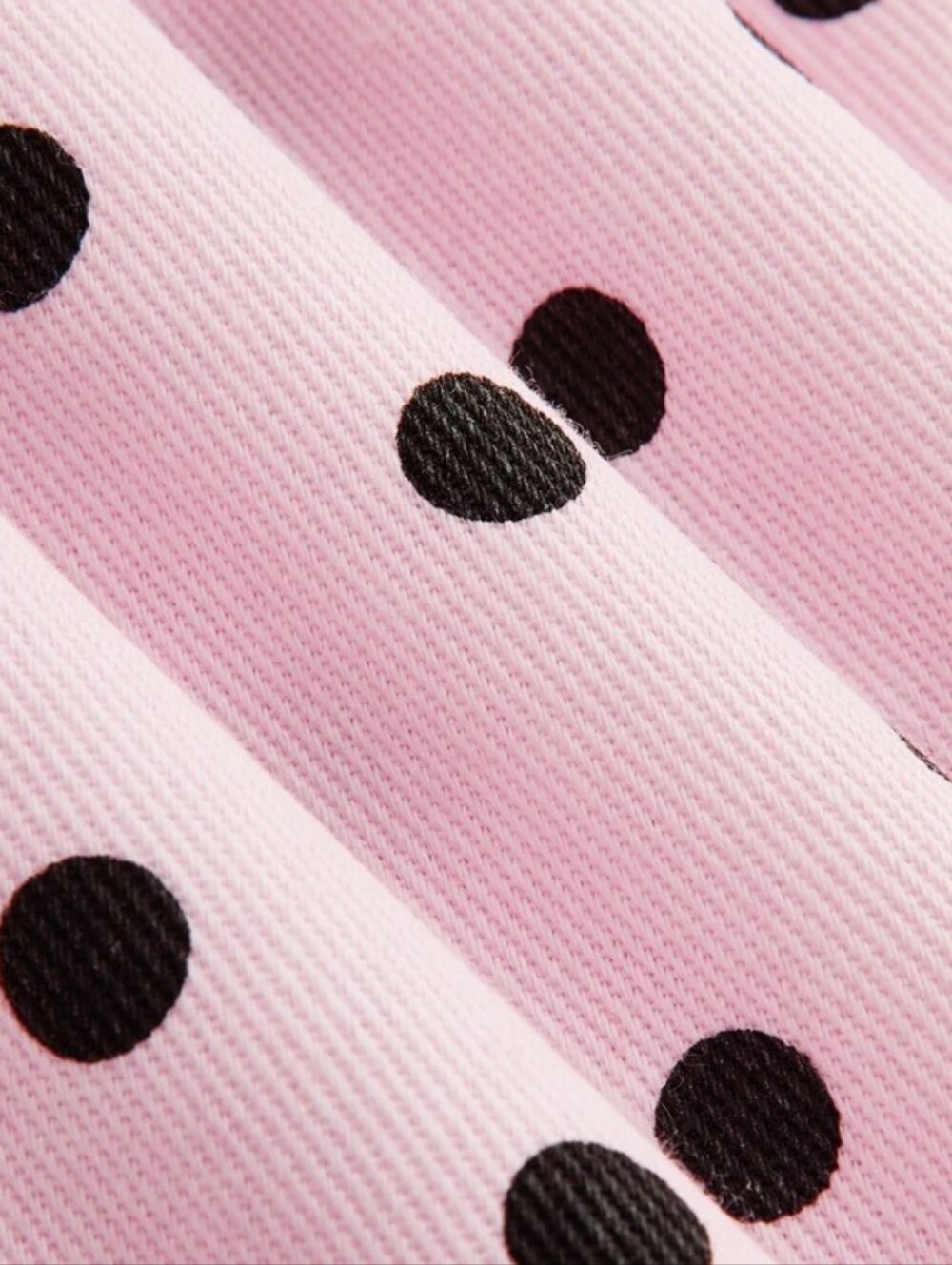 Commense Wide Leg Pants Polka Dot Pink M NWT - Picture 2 of 5